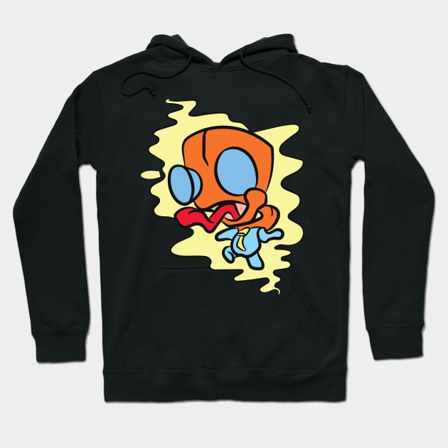 Graffiti character 4 Hoodie by James P. Manning